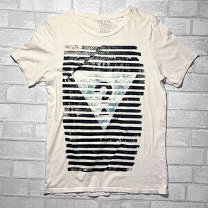 Guess Triangle Logo Graphic T-Shirt